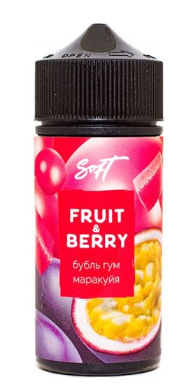 Armango Fruit&Berry, 100мл, Буббль гум - маракуйя, 0мг