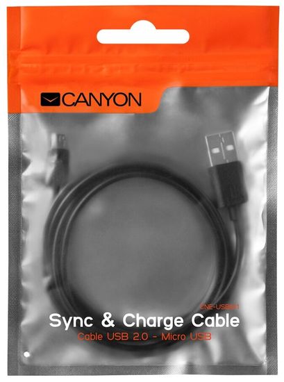 Canyon USBM1 для microUSB 1м (уценка)
