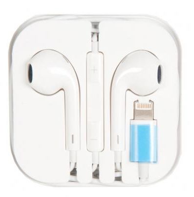 Apple EarPods (lightning, белый)