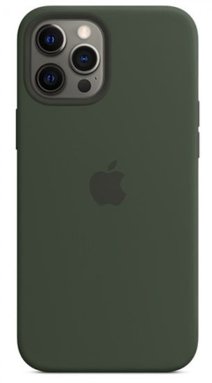 Apple Silicon Case для Apple iPhone 12/12Pro Cyprys Green *