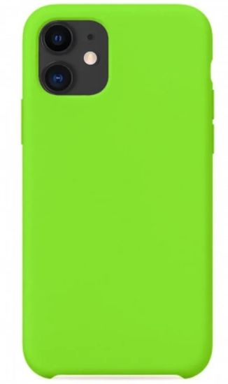 Apple Silicone case для Apple iPhone 11 (салатовый)