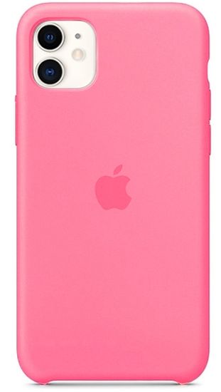 Apple Silicone case для Apple iPhone 11 (розовый)