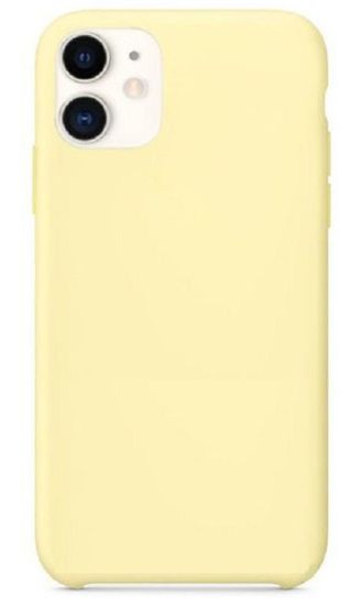 Apple Silicone case для Apple iPhone 11 (светло-желтый)