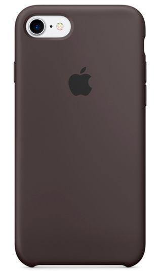 Apple Silicone case для Apple iPhone 7/8/se (коричневый)