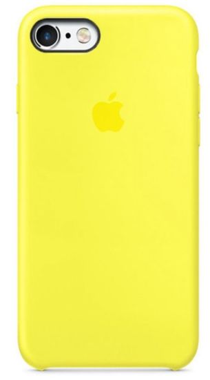 Apple Silicone case для Apple iPhone 6 plus (желтый)