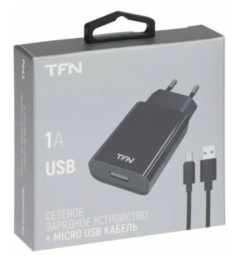 TFN VC1U 1USB для MicroUSB (1A)