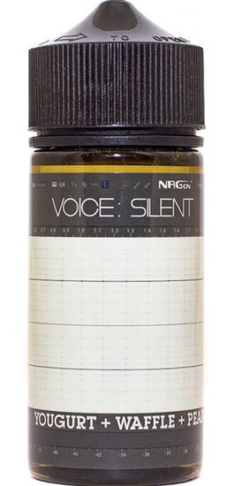 NRGon VOICE, 100мл, SILENT (груша, вафли, йогурт), 3мг