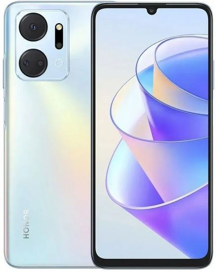 Honor X7a 4/128GB (серебро)