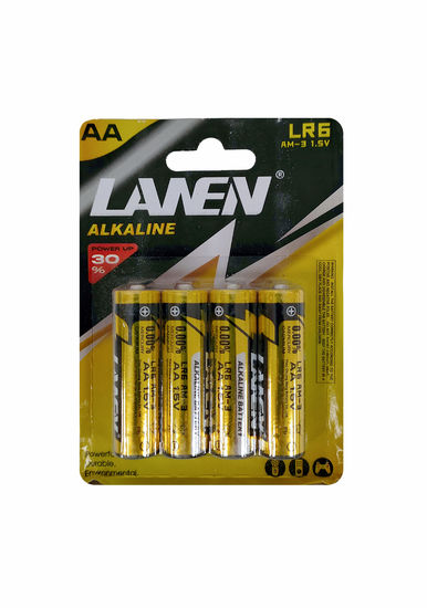 LANEN AA(LR6) комплект 4 шт., (аналог Duracell)