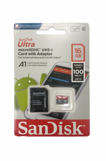 SanDisk microSD 16Gb Class 10