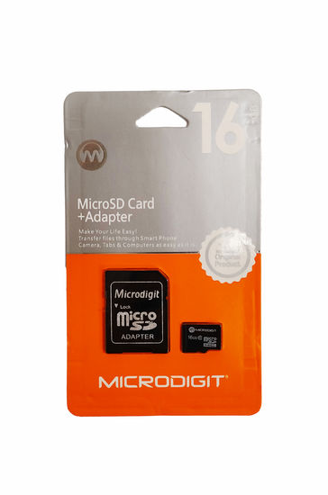 Microdigit microSD 16GB Class 10