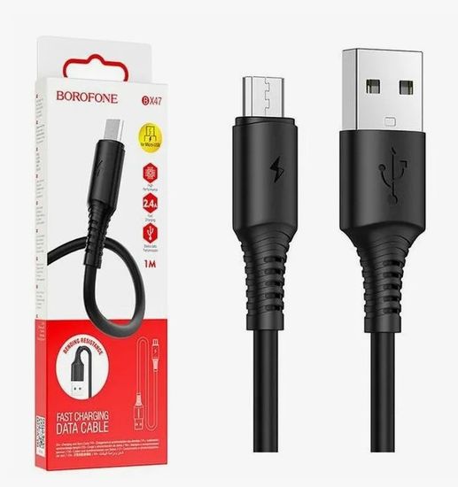 Borofone BX47 для MicroUSB 2.0A (1м)