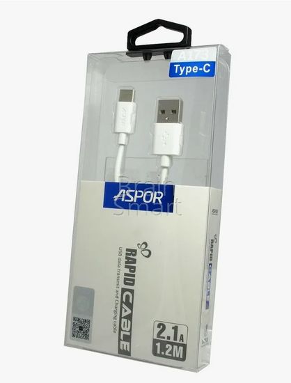 ASPOR A173N 3.4A, для Type-C 1.2m