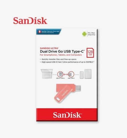 SanDisk Dual Drive 128Gb (typeC-OTG)