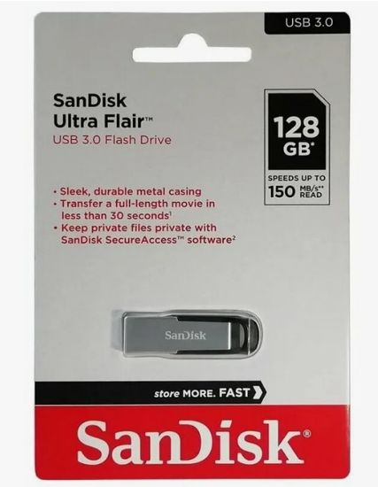 SanDisk 128Gb (USB 3.0)