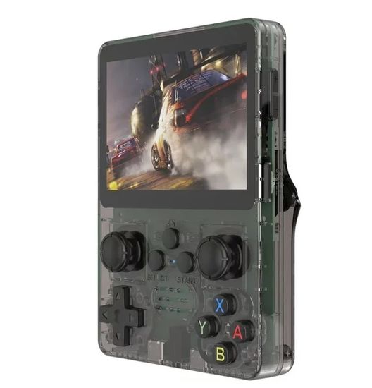 multibrand R35S игровая консоль, LCD IPS 640*480, WiFi/Bluetooth, Type-C/microSD/3200mAh, черный