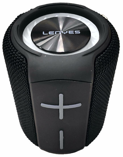 LENYES S826 Wireless Speaker, BT5.0/IPX6/microSD/USB, 6W/1200mAh/RGB, (черный)