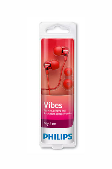 Philips SHE3705 (красный)