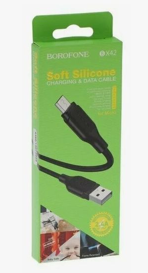 Borofone BX42 для MicroUSB 2.4A (1м)