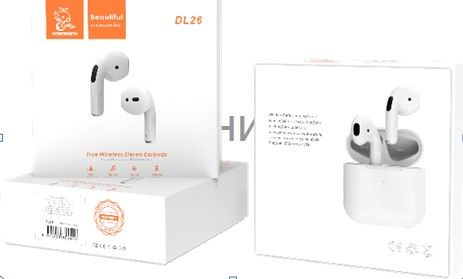 Denmen DL26 WIRELESS EARBUDS (белый)