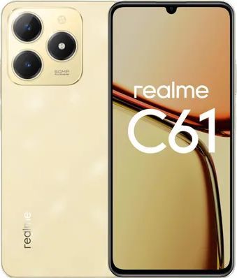 Realme C61 8/256Gb (золото)