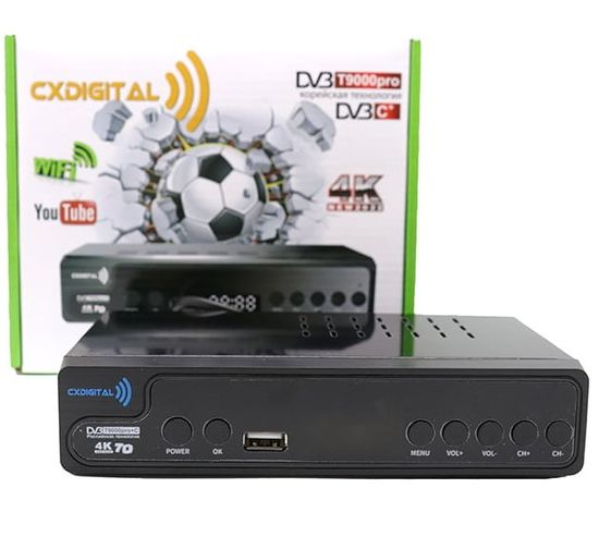 CXDIGITAL T9000 PRO (цифровое ТВ, IPTV, YouTube)