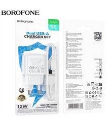 Borofone BAS41A 2USB для MicroUSB (2.0A)