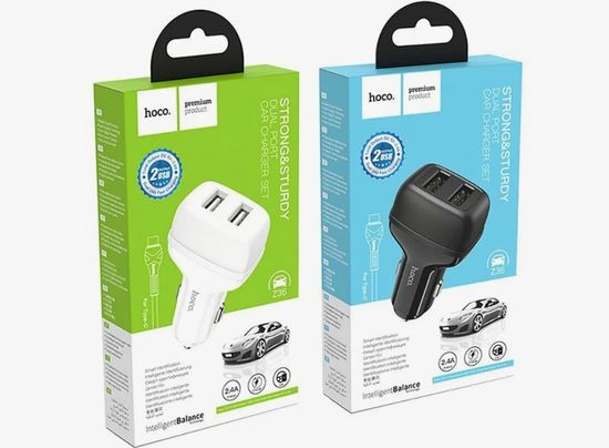 Hoco Z36 2USB для Type-C (2.4A)