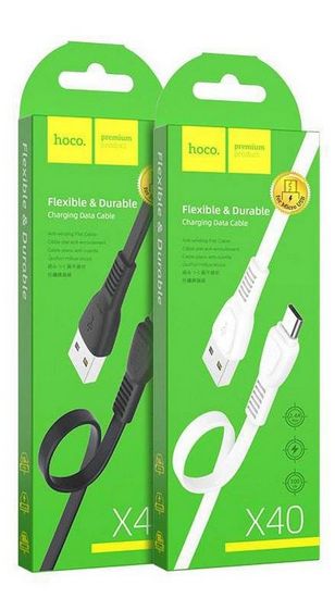 Hoco X40 для MicroUSB 2.4A (1м)