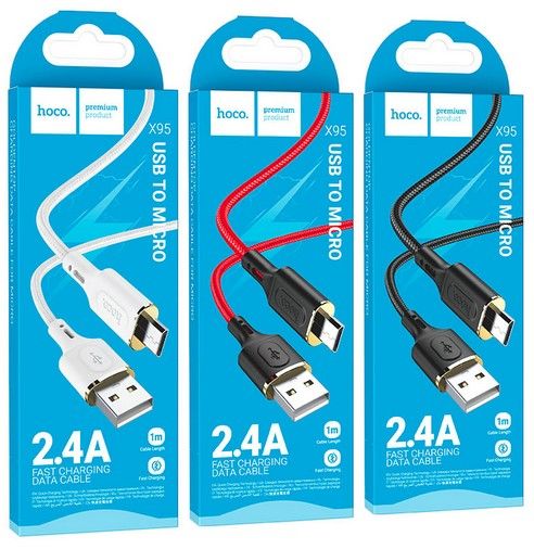 Hoco X95 для Micro-USB 2,4A (1м)