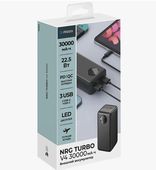 Внешние аккумуляторы Deppa NRG Turbo V4 30000 mAh LED-дисплей / быстрая зарядка 33683