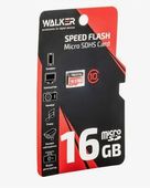 Карта памяти microSD WALKER microSD 16Gb Class 10
