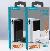 Внешние аккумуляторы Celebrat PB-09 20000mAh 2USB, Type-C/Micro-USB, (черный)