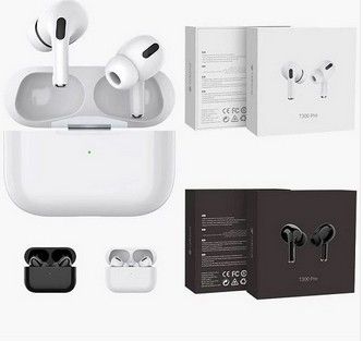 Celebrat T300 Pro (белый), BT 5.3,шумопод. нет, емк. акб mAh(науш/кейс) ~40 / 400, Type-C, IPX5, кодек SBC, кол. микр 2 (ENC)