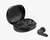 Наушники Bluetooth Deppa Air Tune (черный) 44220, BT 5.3,шумопод. нет, емк. акб mAh(науш/кейс) ~50 / 400, Type-C, IPX5, кодек SBC, кол. микр 2