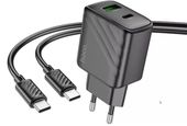 Сетевое зарядное устройство Hoco CS23A PD+QC 3.0 30W , быстрая зарядка Type-C для Type-C