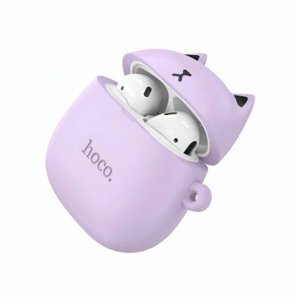Hoco EW45 APods 2 Cat (сиреневый)