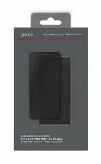 PERO Full Glue для Apple iPhone 13/14 (черный)