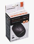 Мыши беспроводные Nakatomi MRON-02U Navigator ( черный)