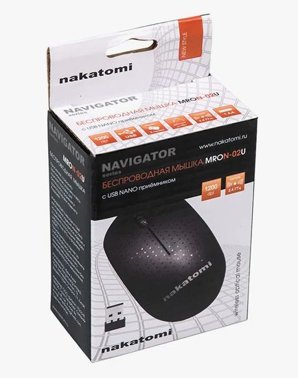 Nakatomi MRON-02U Navigator ( черный)