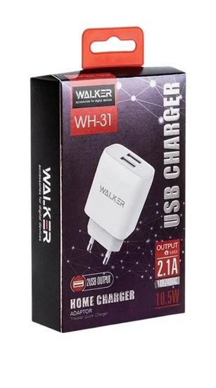 WALKER WH-31 2USB, 2.1A 10,5Вт