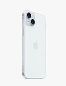 Клип-кейс силиконовый цветной LANCY iPhone 15 Plus (белый)