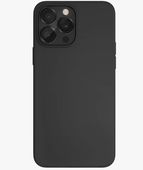 Клип-кейс силиконовый цветной LANCY iPhone 14 Pro (черный)