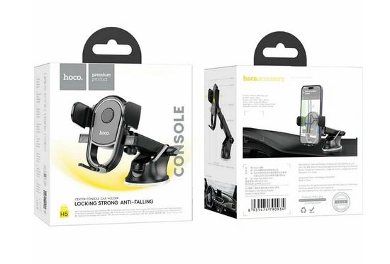 Hoco H5 присоска с липучкой, регулируемая штанга