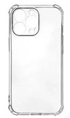 Клип-кейс силиконовый прозрачный PERO Apple iPhone 13/14 усиленный