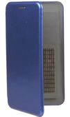 Чехол-книжка универсальный PERO Для смартфона XL (6.5-7.0) , soft touch ( синий)