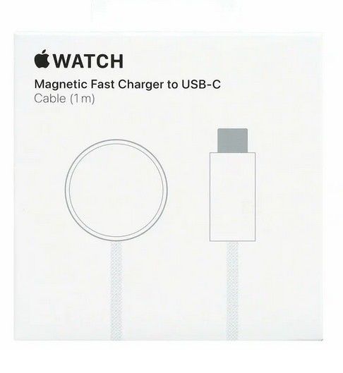 Apple MLWJ3ZM/A Magnetic Charger Cable для Apple Watch (разъем Type-C)