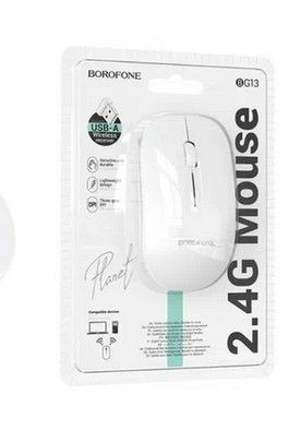 Borofone BG14 mouse 2.4G (белый)
