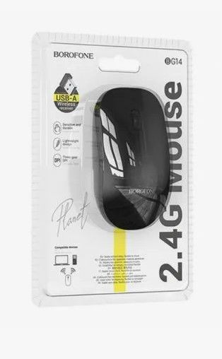 Borofone BG14 mouse 2.4G (черный)