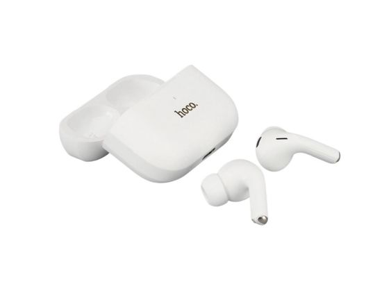 Hoco EW56 Plus APods Pro2 (бел.), BT5.3,шумопод. есть,акб mAh(науш30/кейс300), IPX5, кодек SBC/ACC/FastStream, кол. микр 2